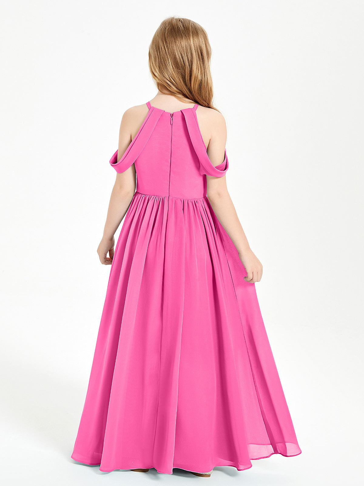 Dreamy Off the Shoulder Bridesmaid Gown for Junior Azalea